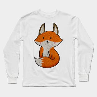 Cartoon fox Long Sleeve T-Shirt